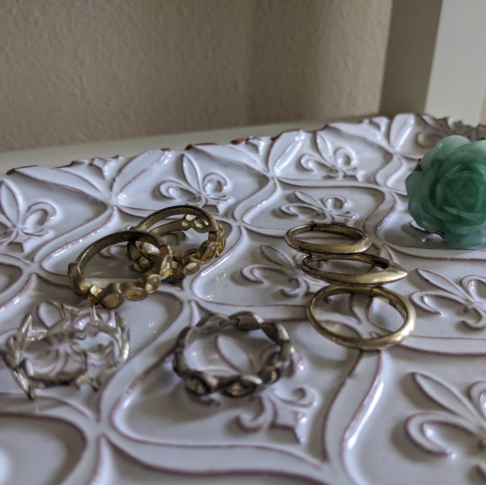 LOT of rings.